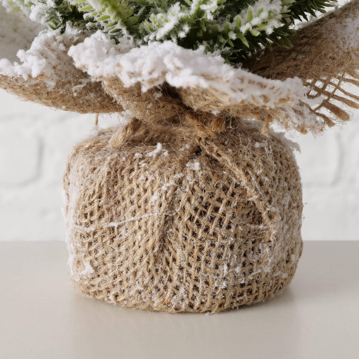 TANNENBAUM Jute Topf 31 cm - Multicolor, Kunststoff (15/31cm) - Boltze Home