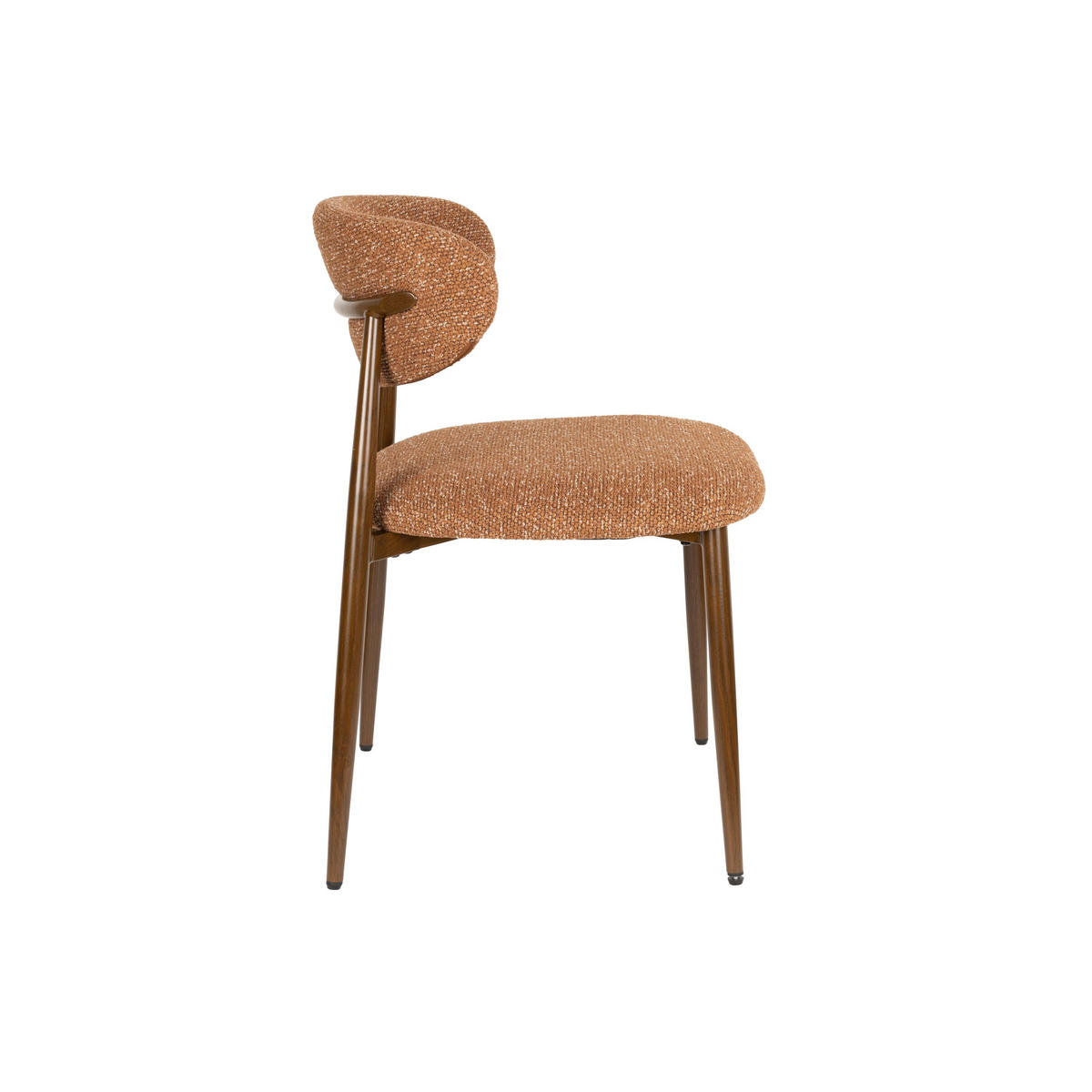 ESSZIMMERSTUHL Noor Terracotta - 2 er Set - Terracotta, Kunststoff (51/77.5/53cm) - Housecraft Living