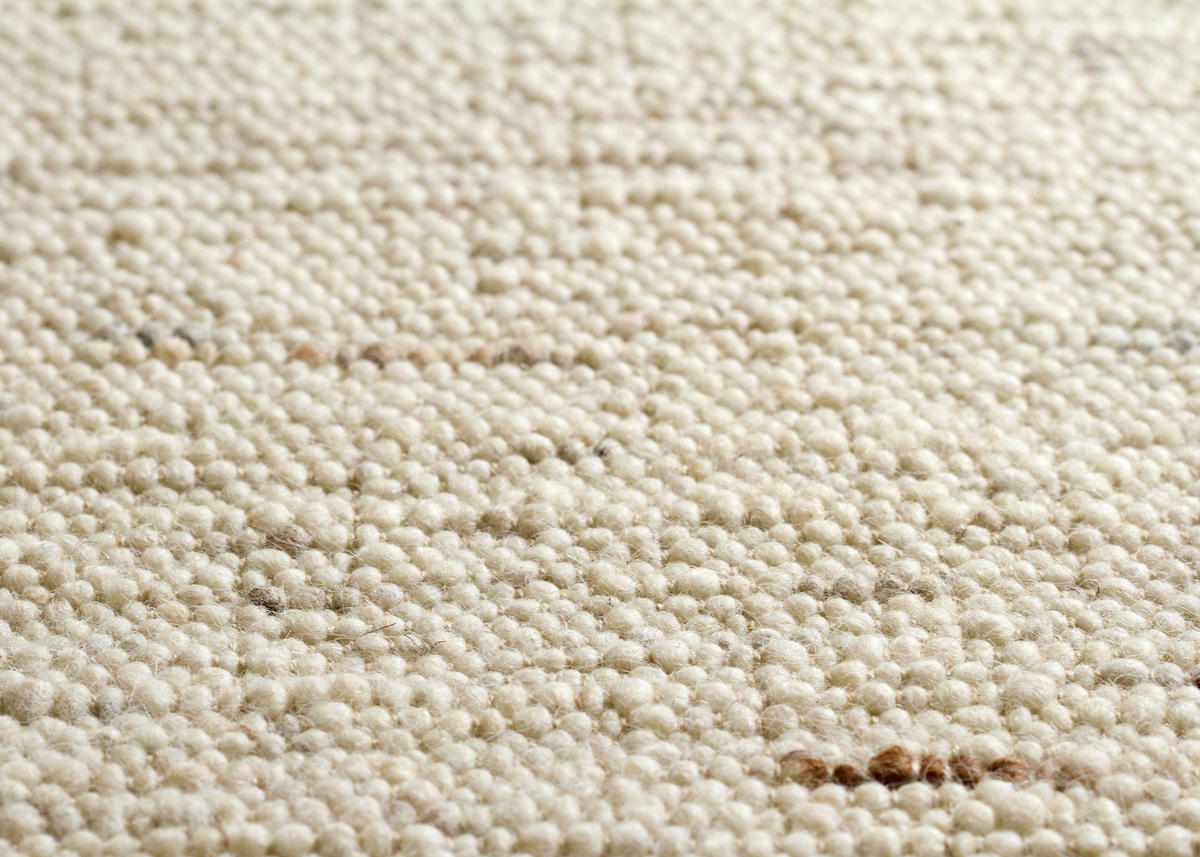 HANDWEBETEPPICH 250/340 cm Leutasch - Creme, Naturmaterialien (250/340cm) - Steffensmeier