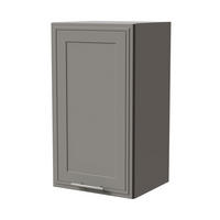 HÄNGESCHRANK Salo W2/40 Grau / Dust Grey Matt 40 / 32,5 / 72cm - Grau, Holz/Holzwerkstoff (40/72/32.5cm) - Feldmann-Wohnen