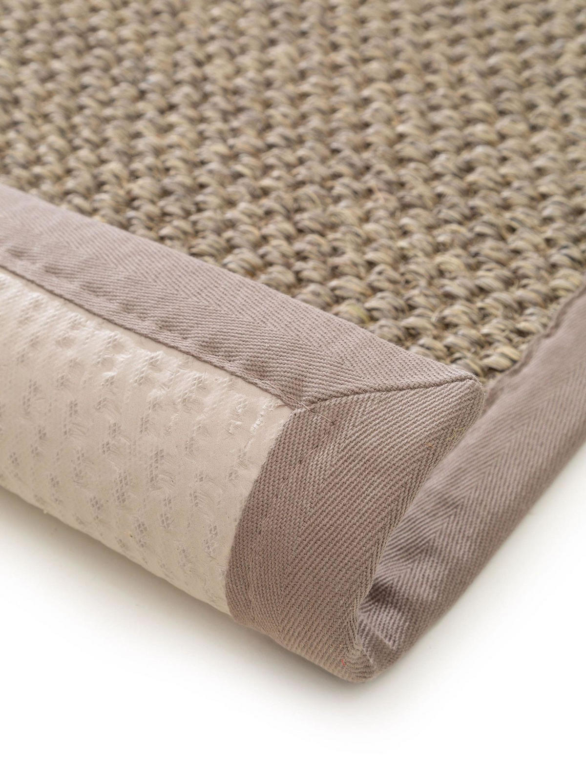 FUSSMATTE Greta Grau - Grau, Naturmaterialien (60/1cm) - KUNSTLOFT