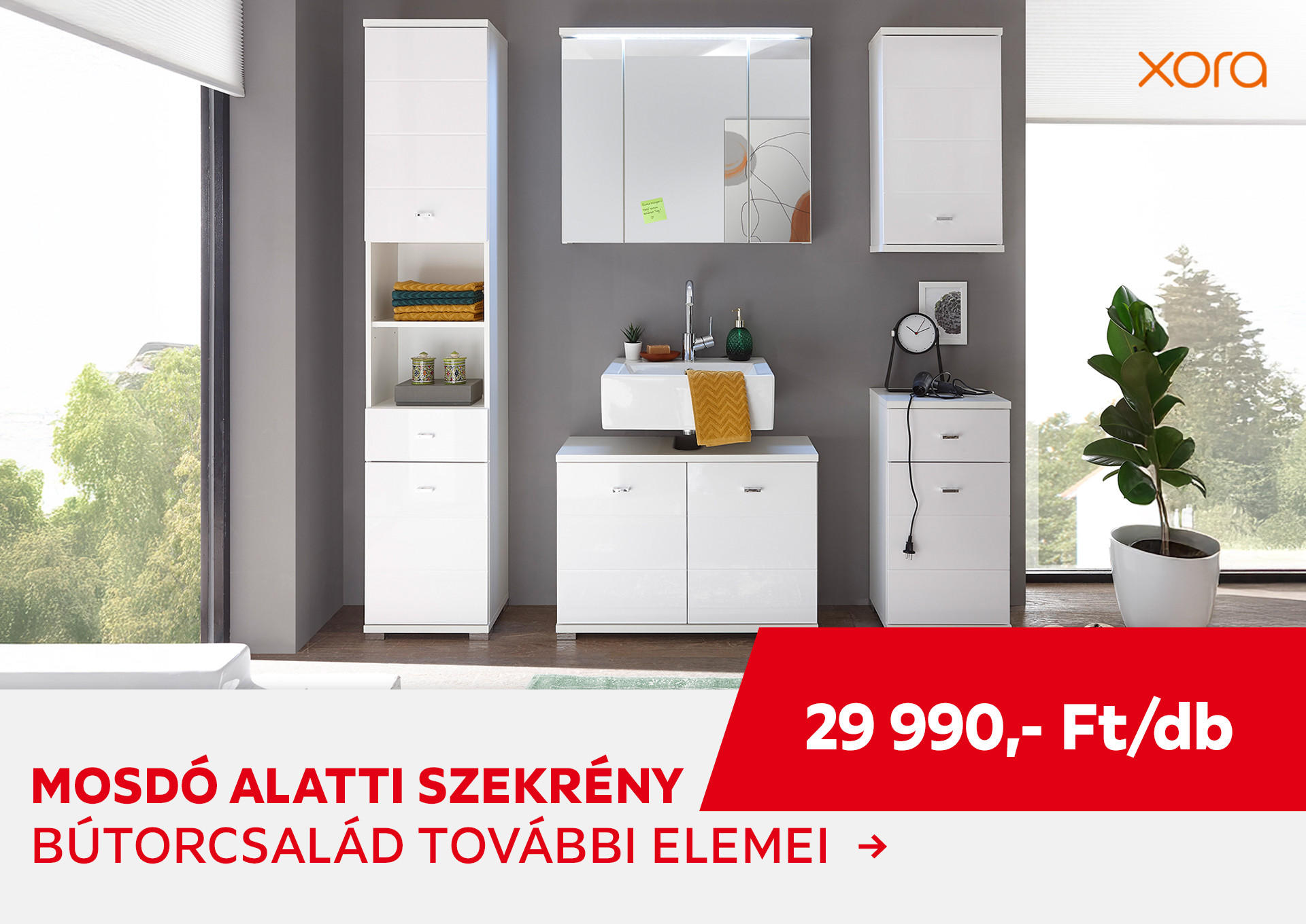 MOSDÓ ALATTI SZEKRÉNY Kiemelt termék  Ft.- helyett 29990 Ft.-