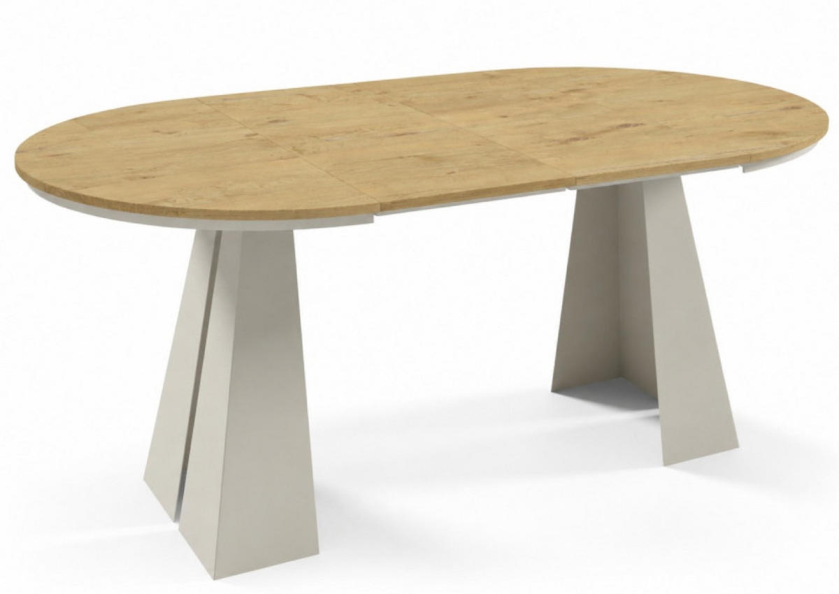 TISCH Kaschmir Frega Ausziehbar - Kaschmir/Alteiche, Holzwerkstoff (176/100/76cm) - Sepro Meble