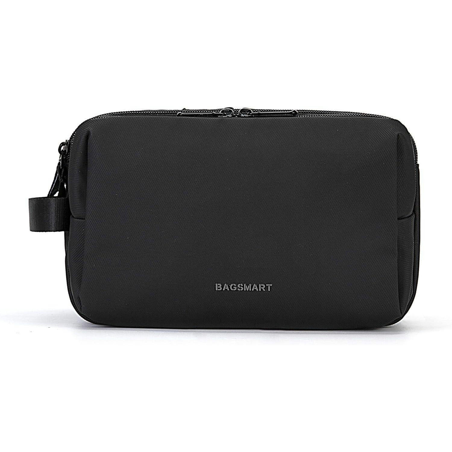 KULTURTASCHE Schwarz 25 x 14 x 15 cm - Schwarz, Kunststoff (13/16/26cm)