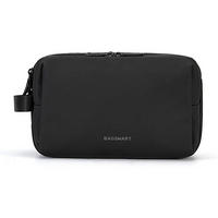 KULTURTASCHE Schwarz 25 x 14 x 15 cm - Schwarz, Kunststoff (13/16/26cm)