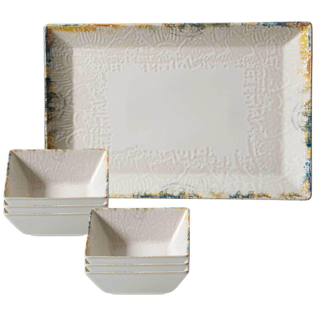 SERVIER-SET Alfonso beige 7er Set - Beige, Keramik (1/1/1cm) - Ritzenhoff Breker