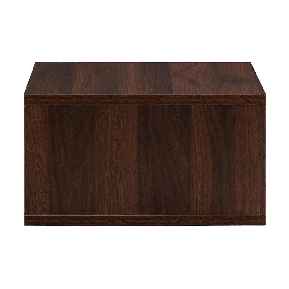 MĂSUȚA DE NOAPTE SUSPENDATĂ Florida cu 1 sertar, aspect de nuc comun - culoare nucă, compozit lemnos (40/19/35cm) - VS Venta-stock