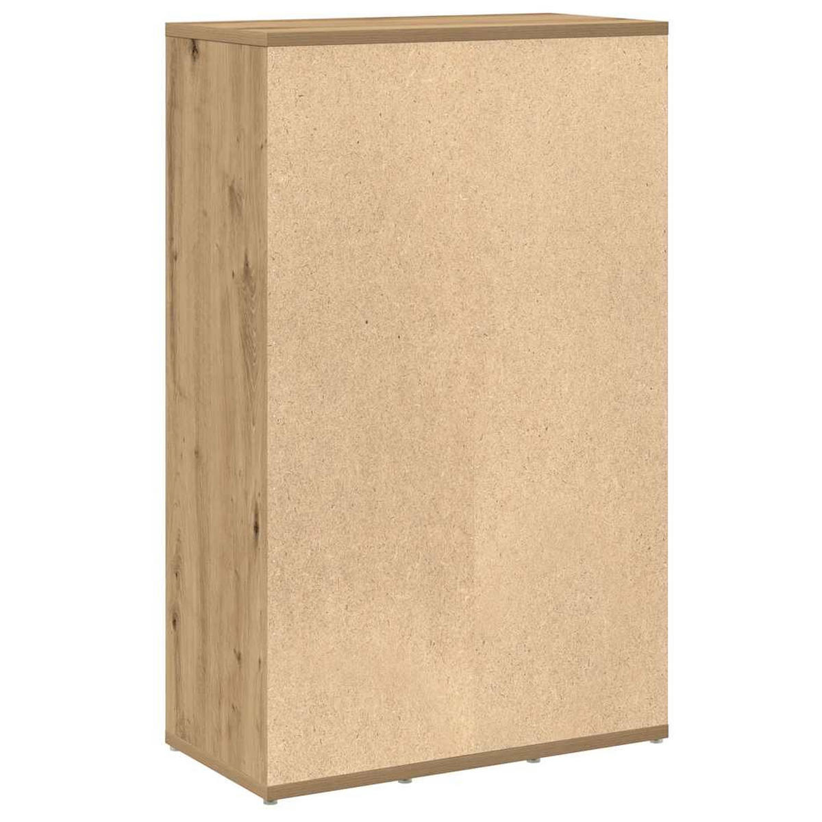 BÜCHERREGAL mit 5 Fächern 50/25/80 cm aus Holzwerkstoff Artisan-Eiche Dekor - Eiche Artisan, Holz (50/80/25cm) - vidaXL