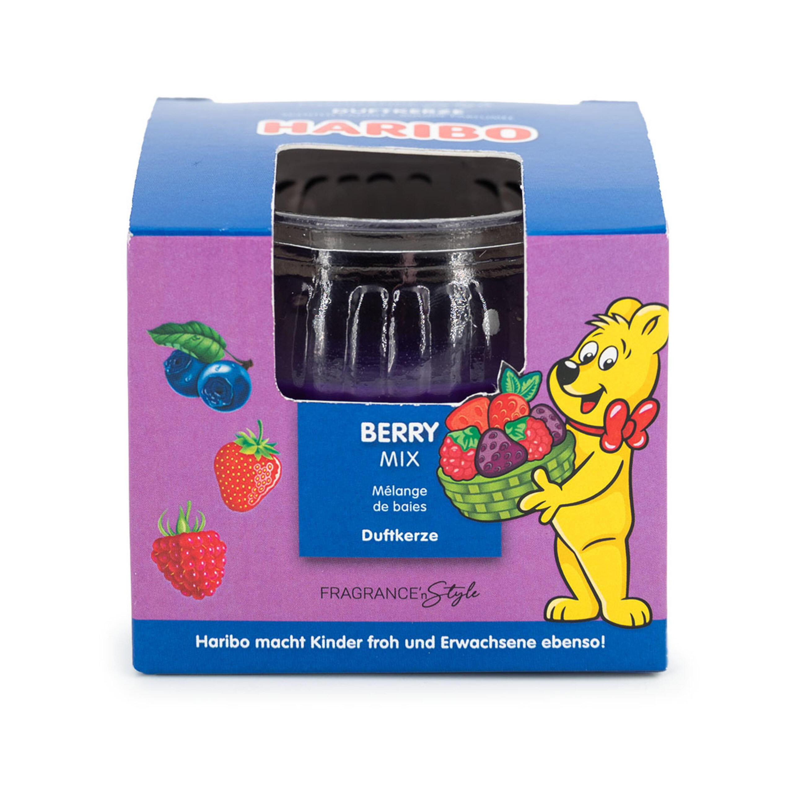DUFTKERZE Haribo - Multicolor, Naturmaterialien/Glas (8/6.5cm)