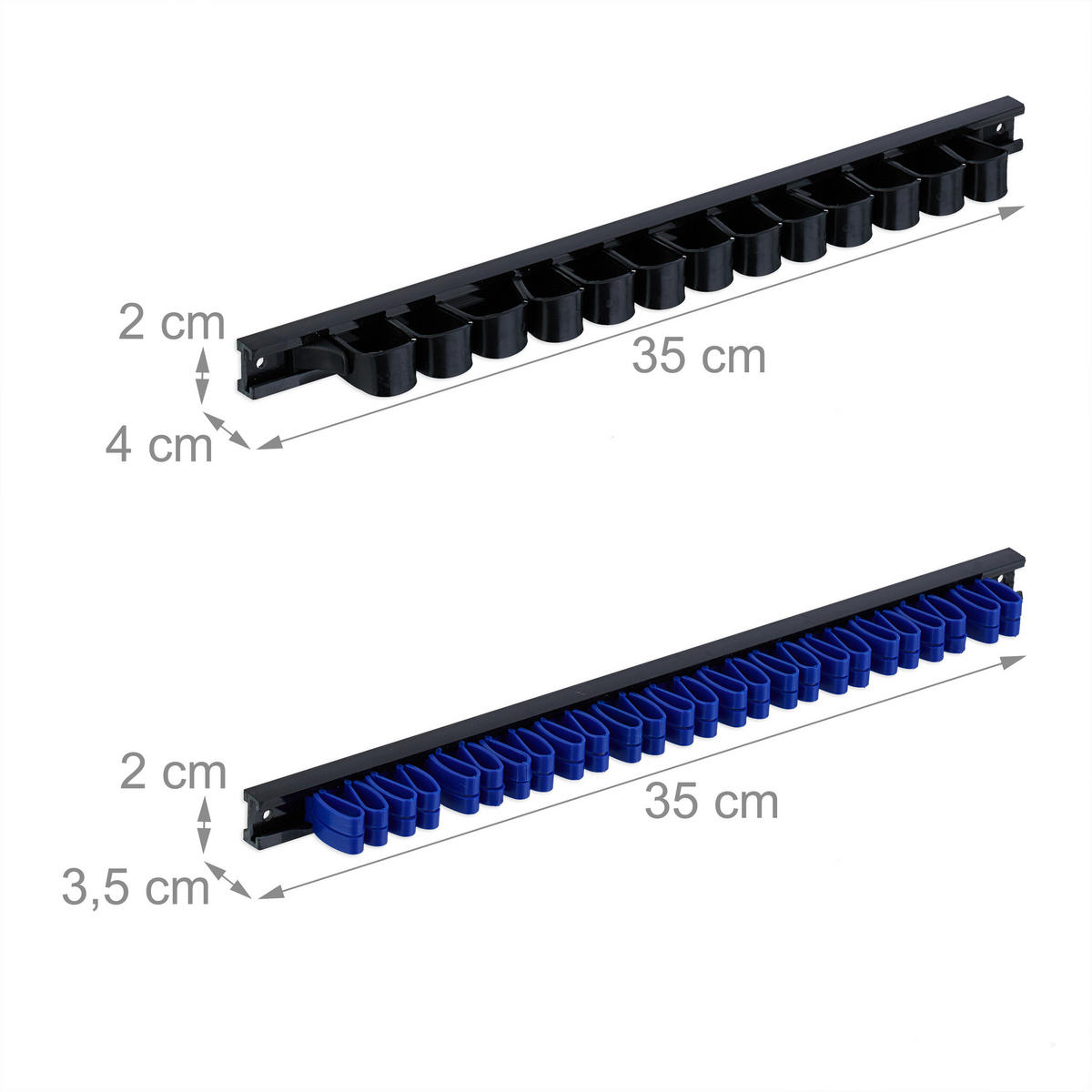 4XWERKZEUGHALTER - Multicolor, Kunststoff (35/2/4cm) - Relaxdays