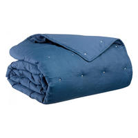 BETTÜBERWURF Zeff touareg 240 x 260 cm - Dunkelblau, Textil (240/260cm) - Vivaraise