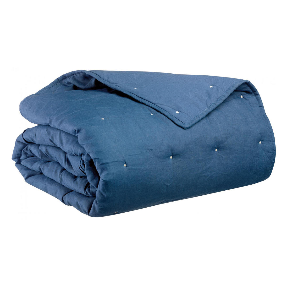 BETTÜBERWURF Zeff touareg 240 x 260 cm - Dunkelblau, Textil (240/260cm) - Vivaraise