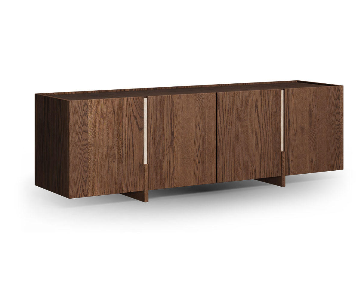 Feldmann-Wohnen Lowboard Wildeiche 180x56x46 cm