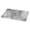 TISCHPLATTE 120x60 cm Naturmarmor Optik - Dunkelgrau, Glas (120/60/0.4cm) - TULUP