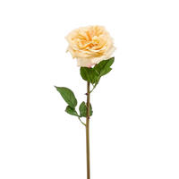 KUNSTBLUME Künstliche Rose - Minerva 60 cm - Gelb, Kunststoff (60cm) - Emerald