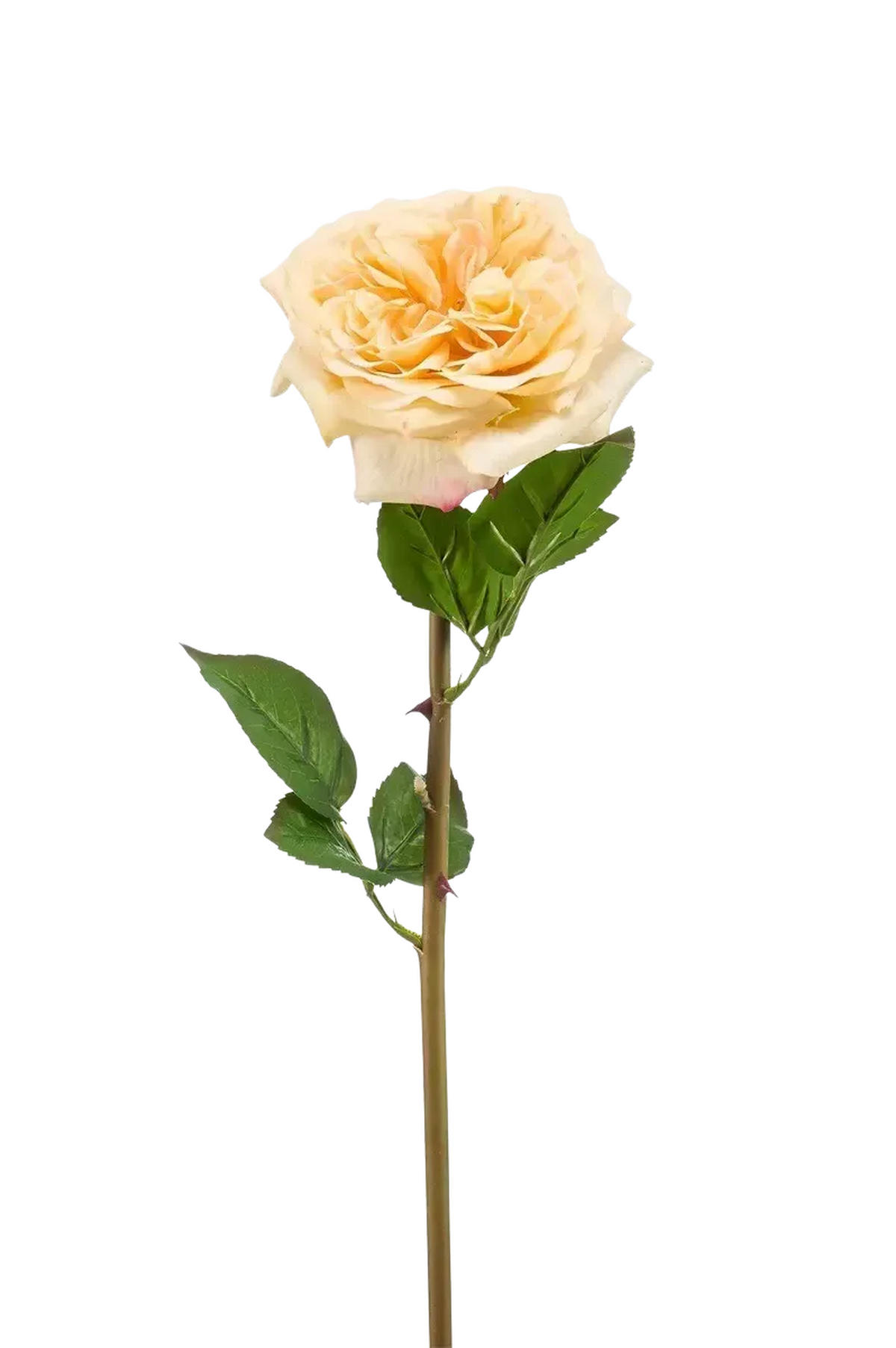 KUNSTBLUME Künstliche Rose - Minerva 60 cm - Gelb, Kunststoff (60cm) - Emerald