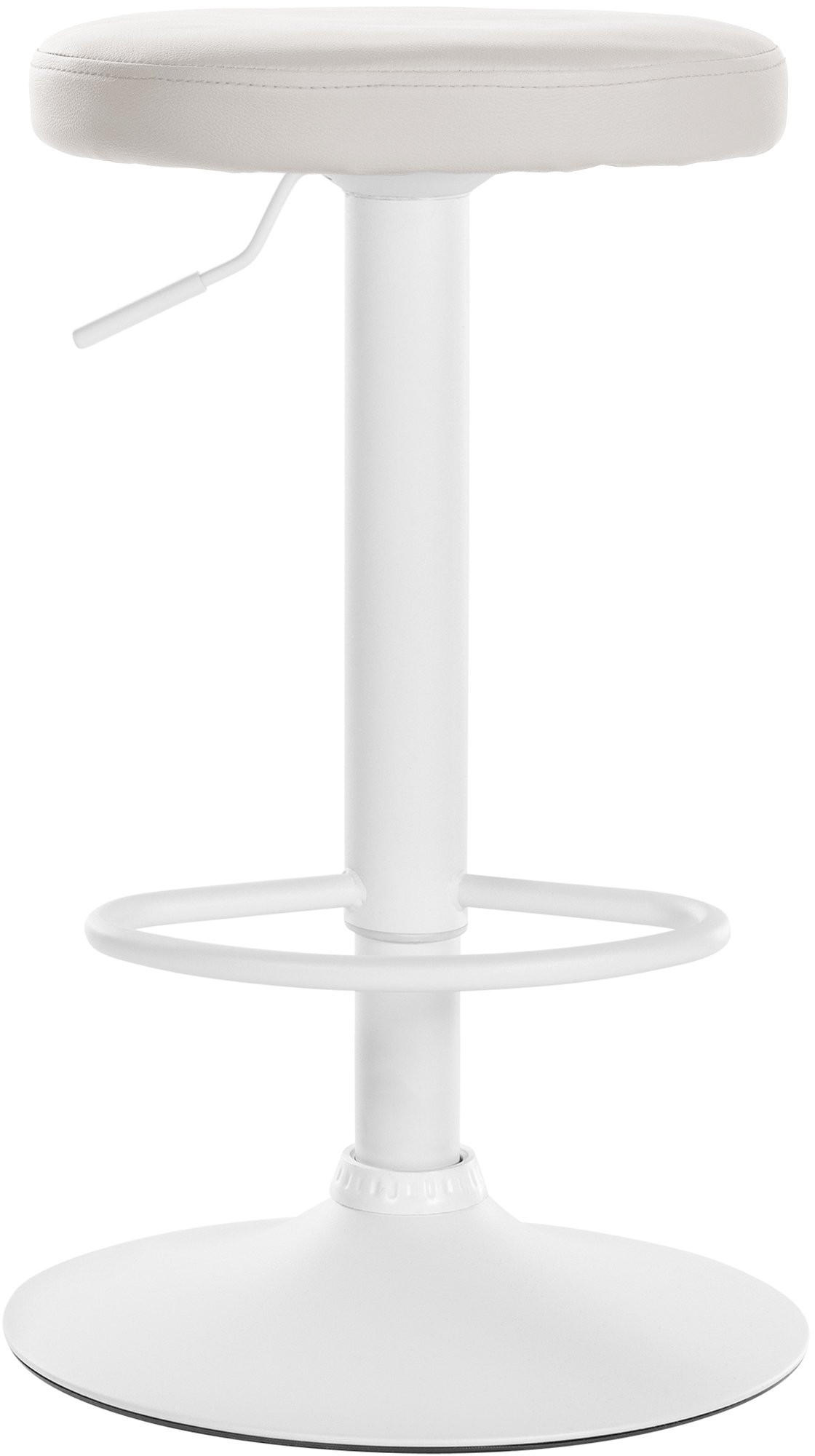 Thumbnail - CLP Barhocker, Weiß, Textil, 38.5x60x38.5 cm, Esszimmer, Barmöbel, Barhocker