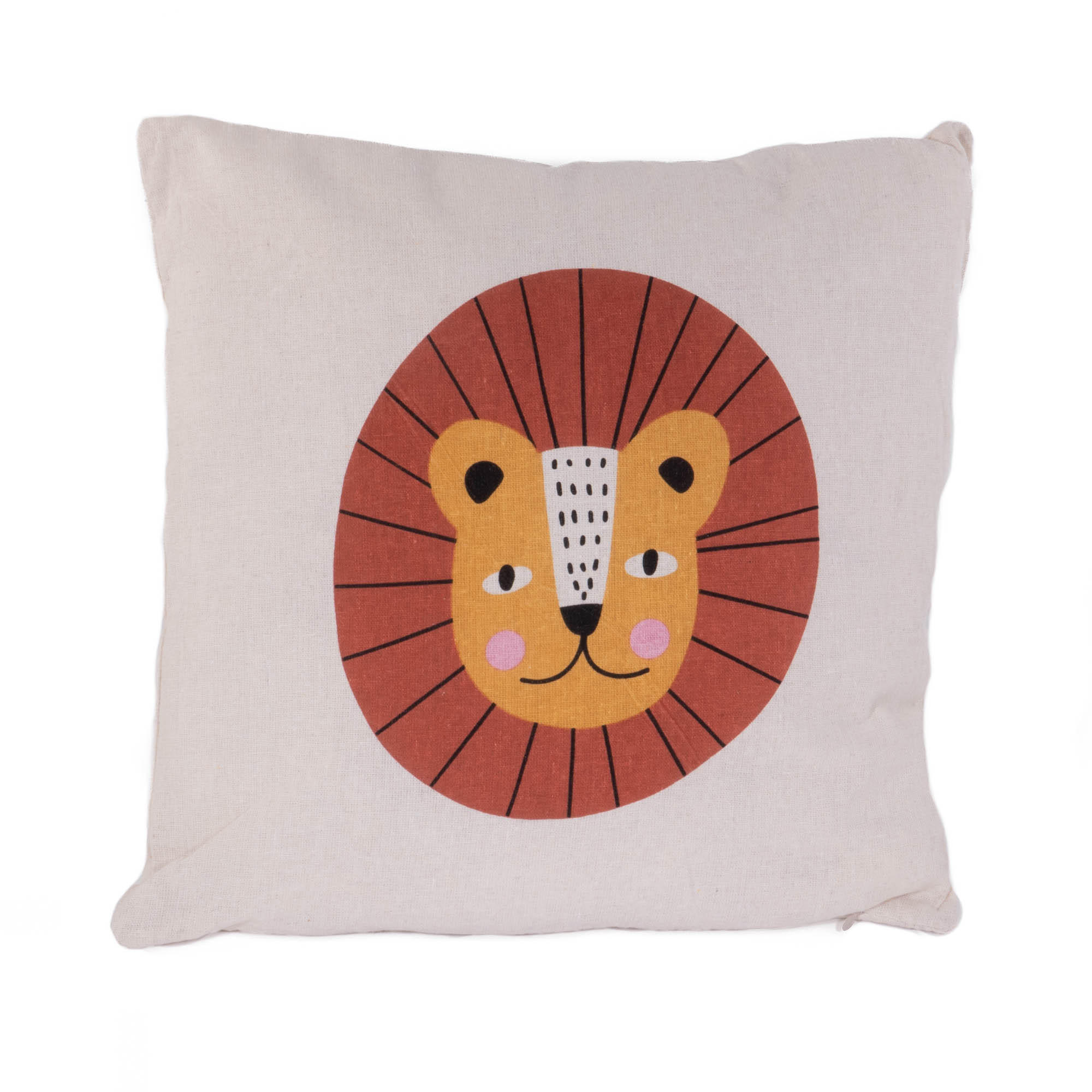 KINDERKISSEN Safari 40/40 cm - Multicolor, Kunststoff (40/40cm)