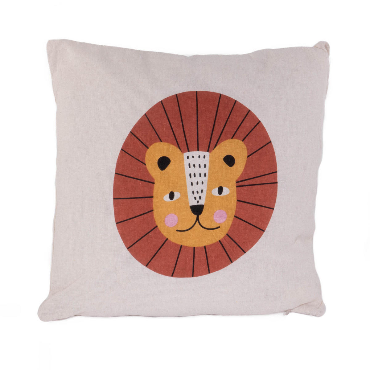 KINDERKISSEN Safari 40/40 cm - Multicolor, Kunststoff (40/40cm)