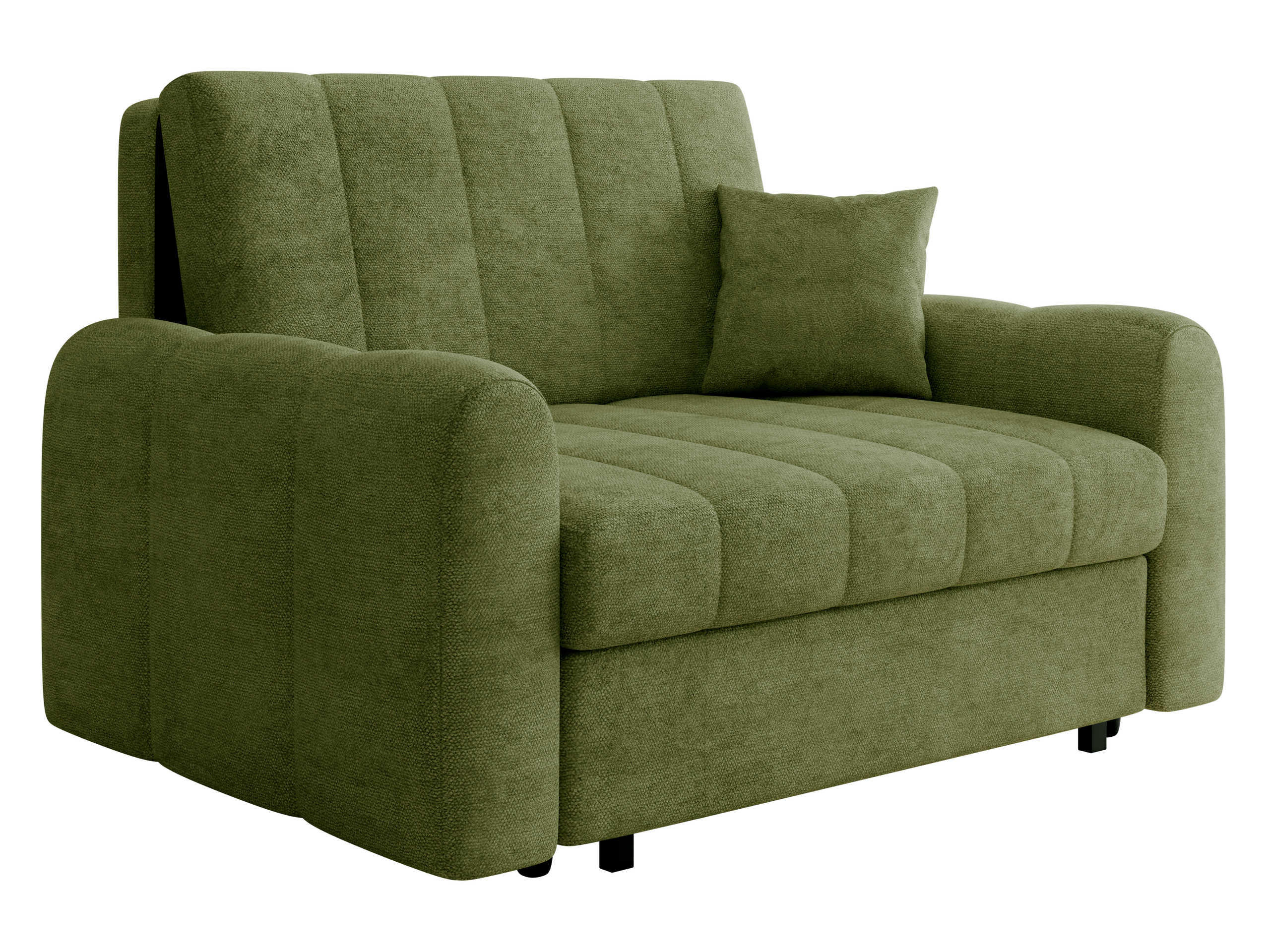 SCHLAFSOFA Viva Moon II - Schwarz/Grün, Holz/Metall (148/85/98cm) - MIRJAN24