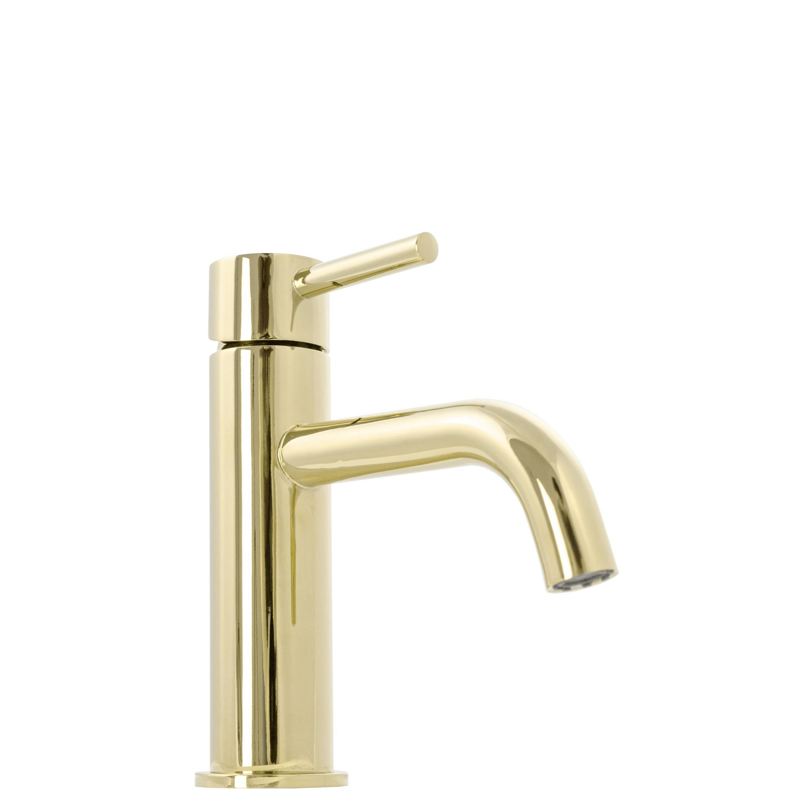 REA Waschbeckenarmatur Gold 5x16.5x15 cm