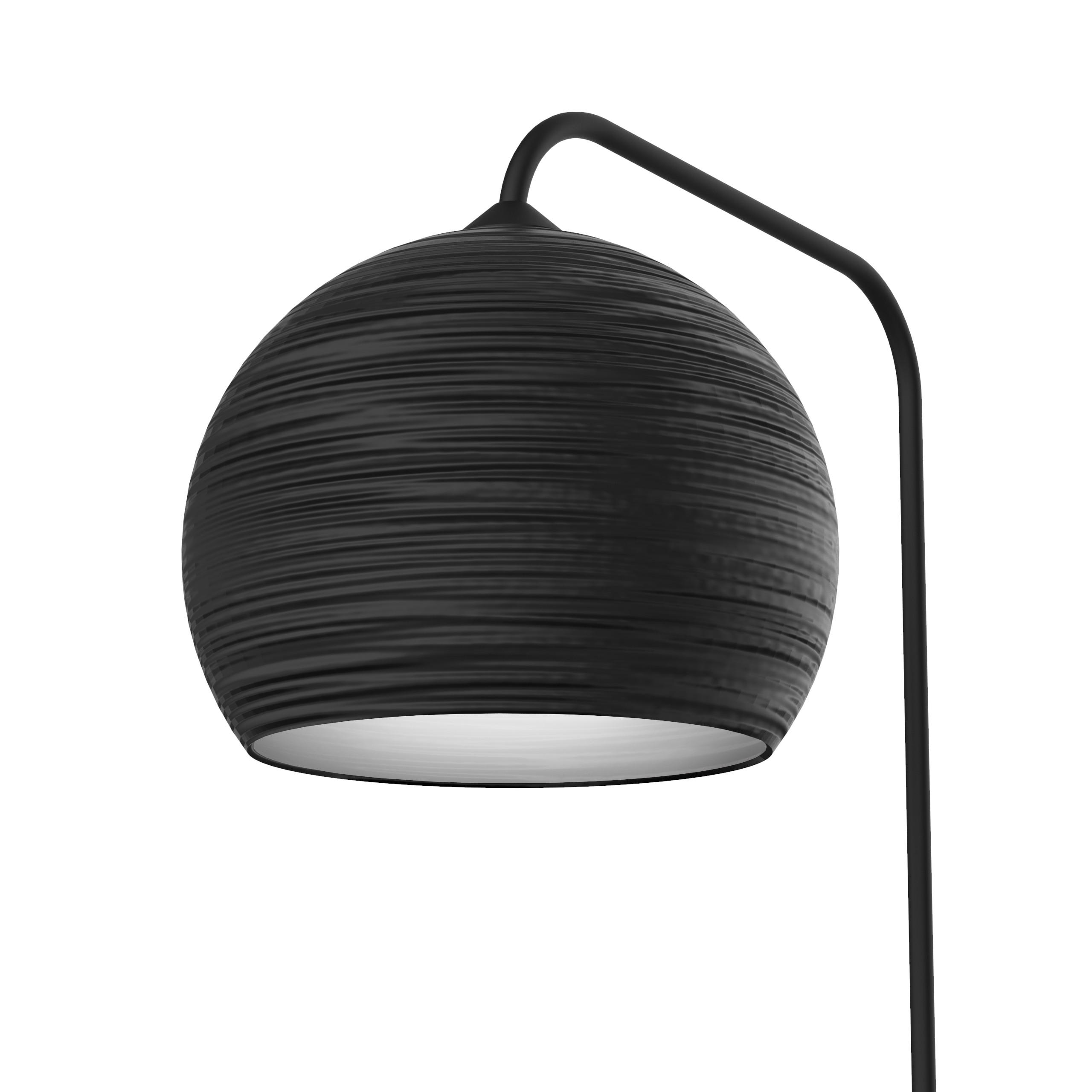 STEHLEUCHTE - Schwarz, Metall (40/65/170cm) - Lumicom