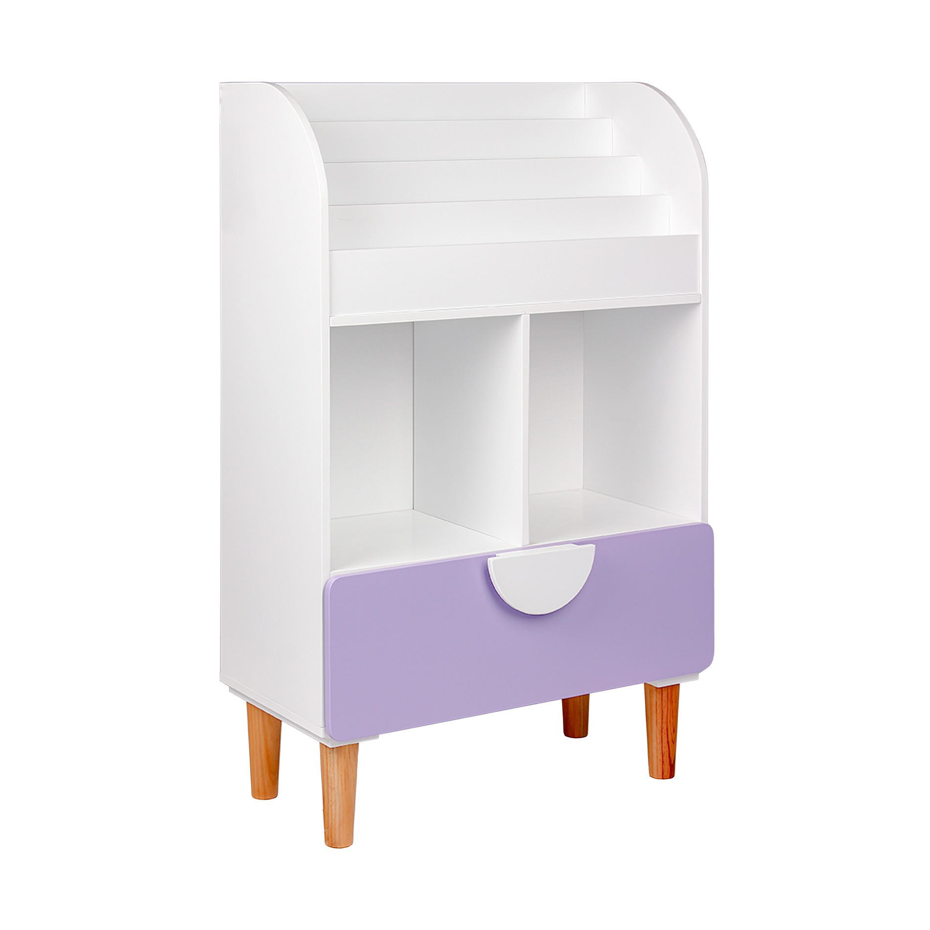 Mobili Rebecca Kinderregal Weiß 60x95x30 cm