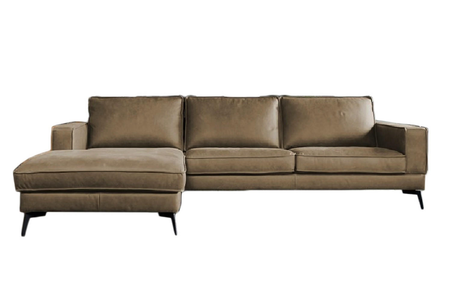 Kawola Ecksofa Beige 276x177 cm