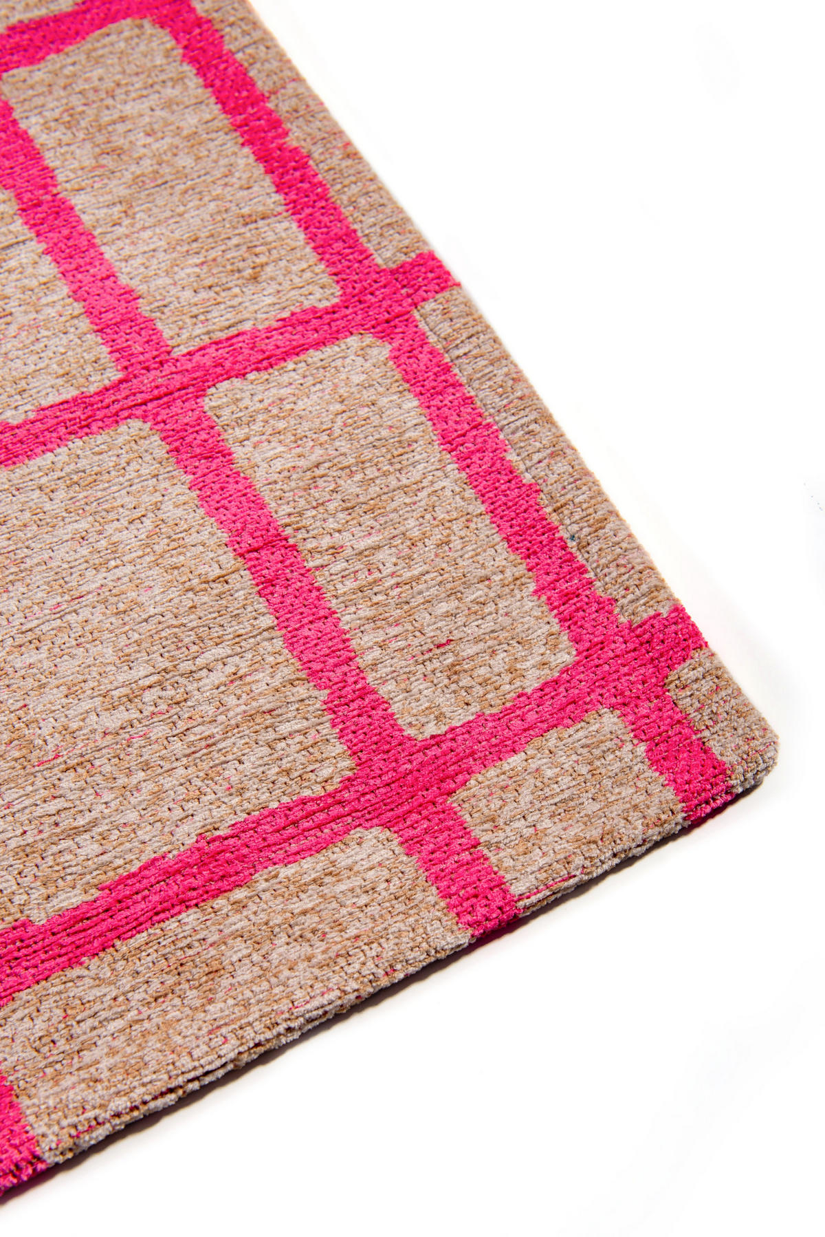 TEPPICH modern Flachgewebe VERO Rosa 240 x 340 cm - Pink, Textil (240/340cm) - Novatrend
