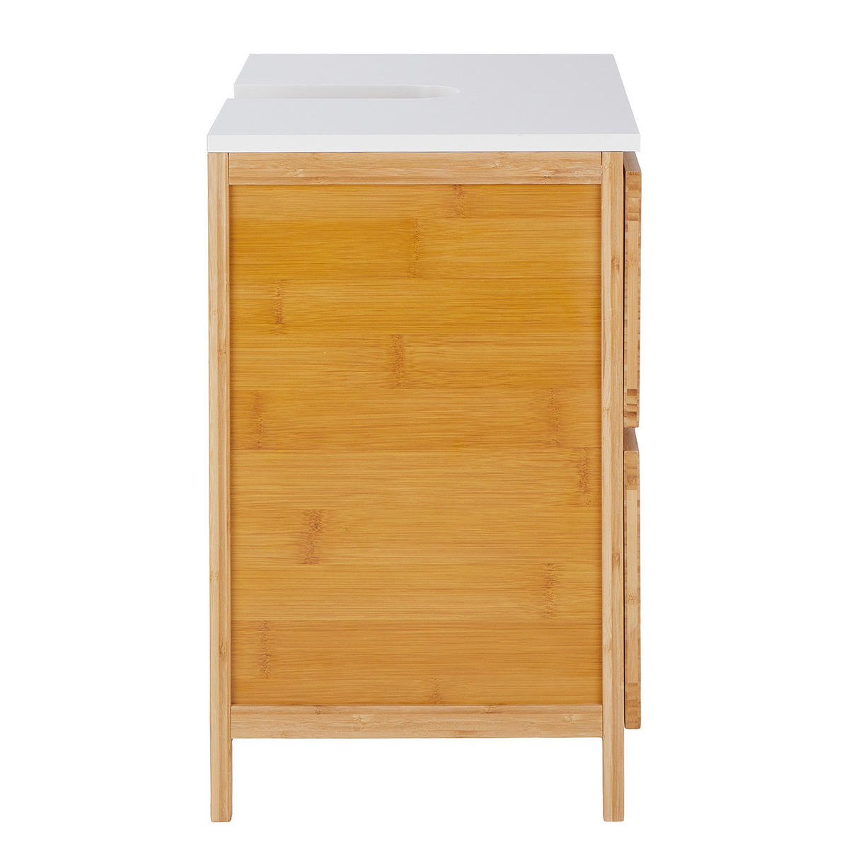 WASCHBECKENUNTERSCHRANK White Sands - Braun/Weiß, Holz (60/62/39cm) - Butlers