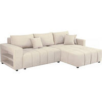 ECKSOFA trocadero beige - Beige, Textil (178/264cm) - Habitat Garten