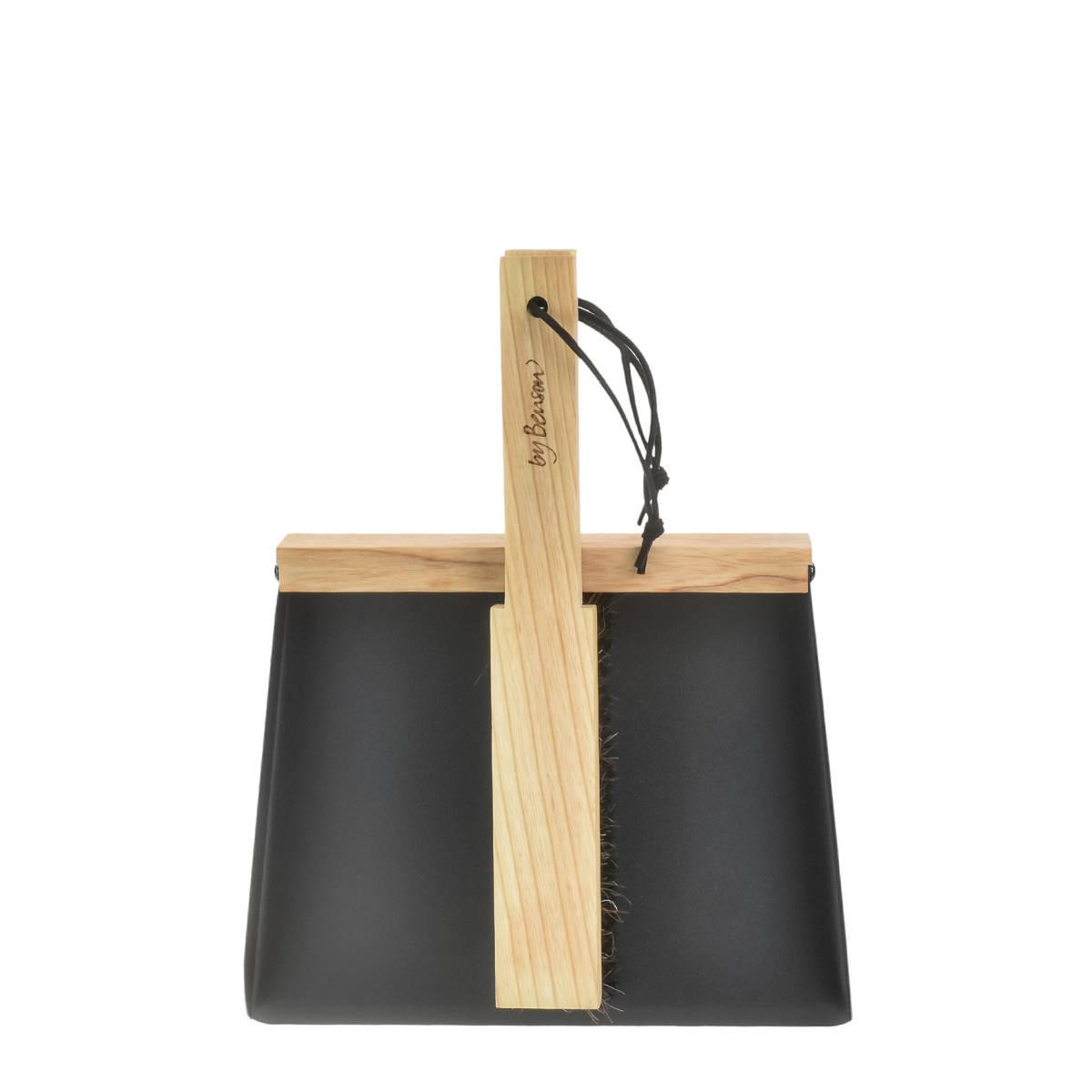 KEHRSCHAUFEL & HANDBESEN Premium Set - Schwarz, Metall (30.5/6/31.5cm) - by Benson