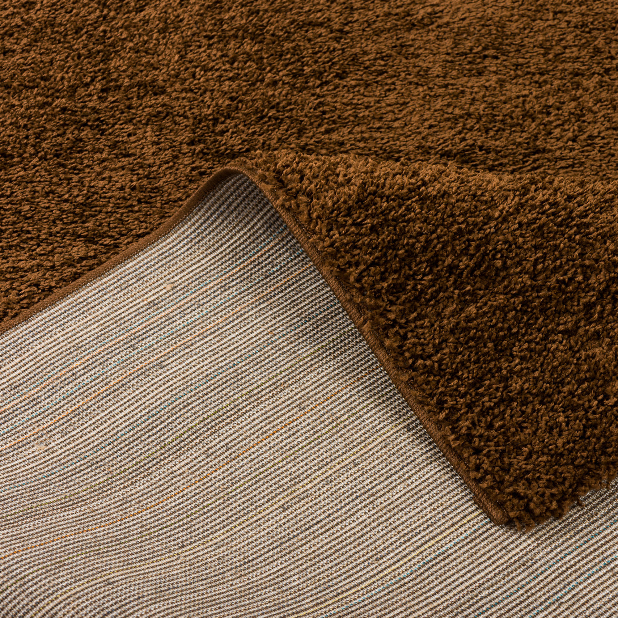 Pergamon Hochflor Braun 60x110 cm