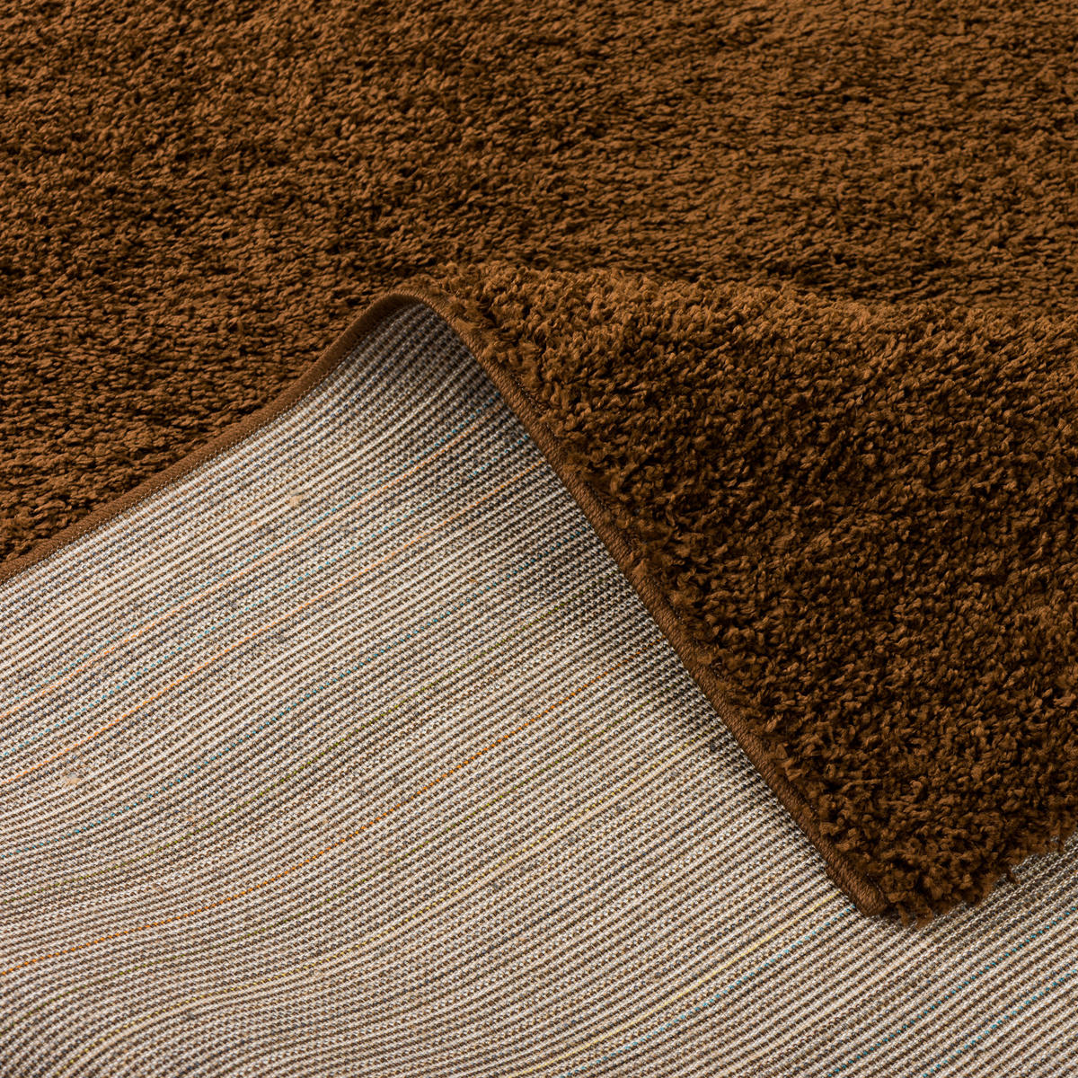 HOCHFLOR LANGFLOR TEPPICH ALOHA - Braun, Textil (140/200cm) - Pergamon