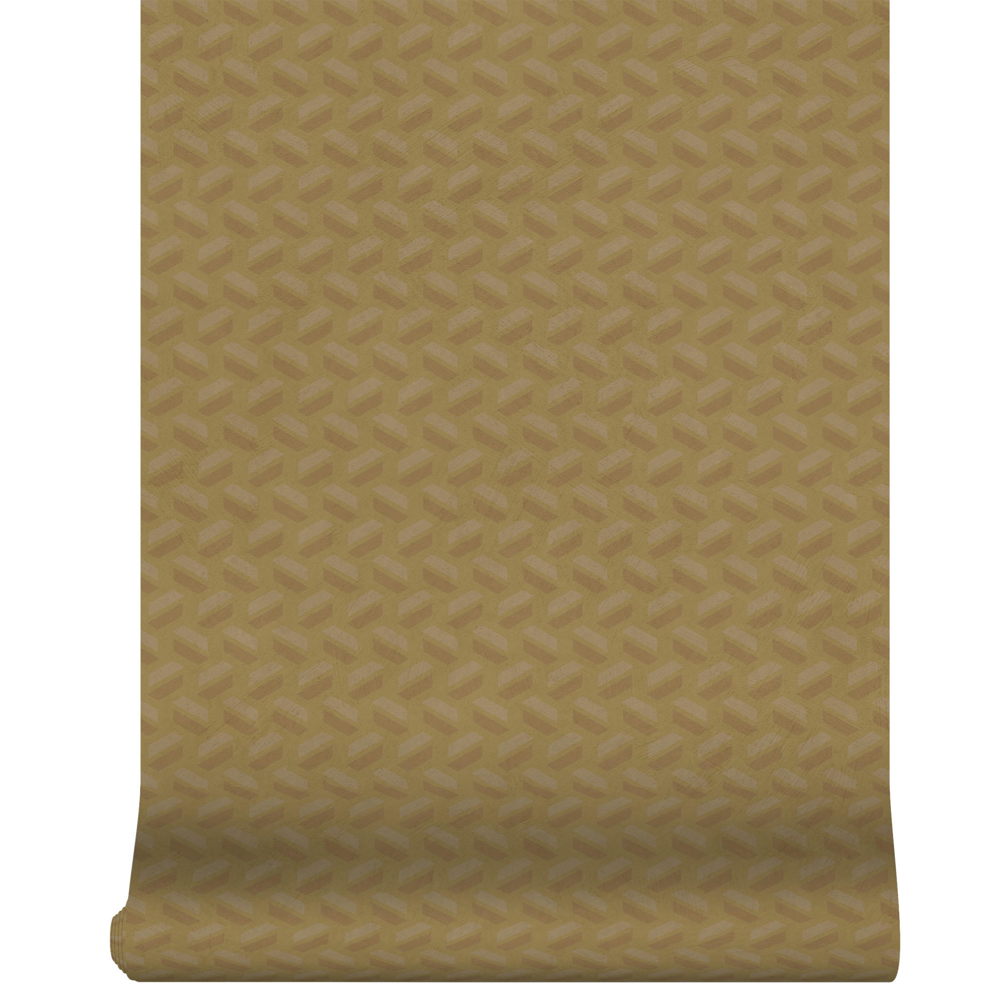 VLIESTAPETE - Myoka Gold - Goldfarben, Papier/Kunststoff (52/1000cm) - Graham & Brown