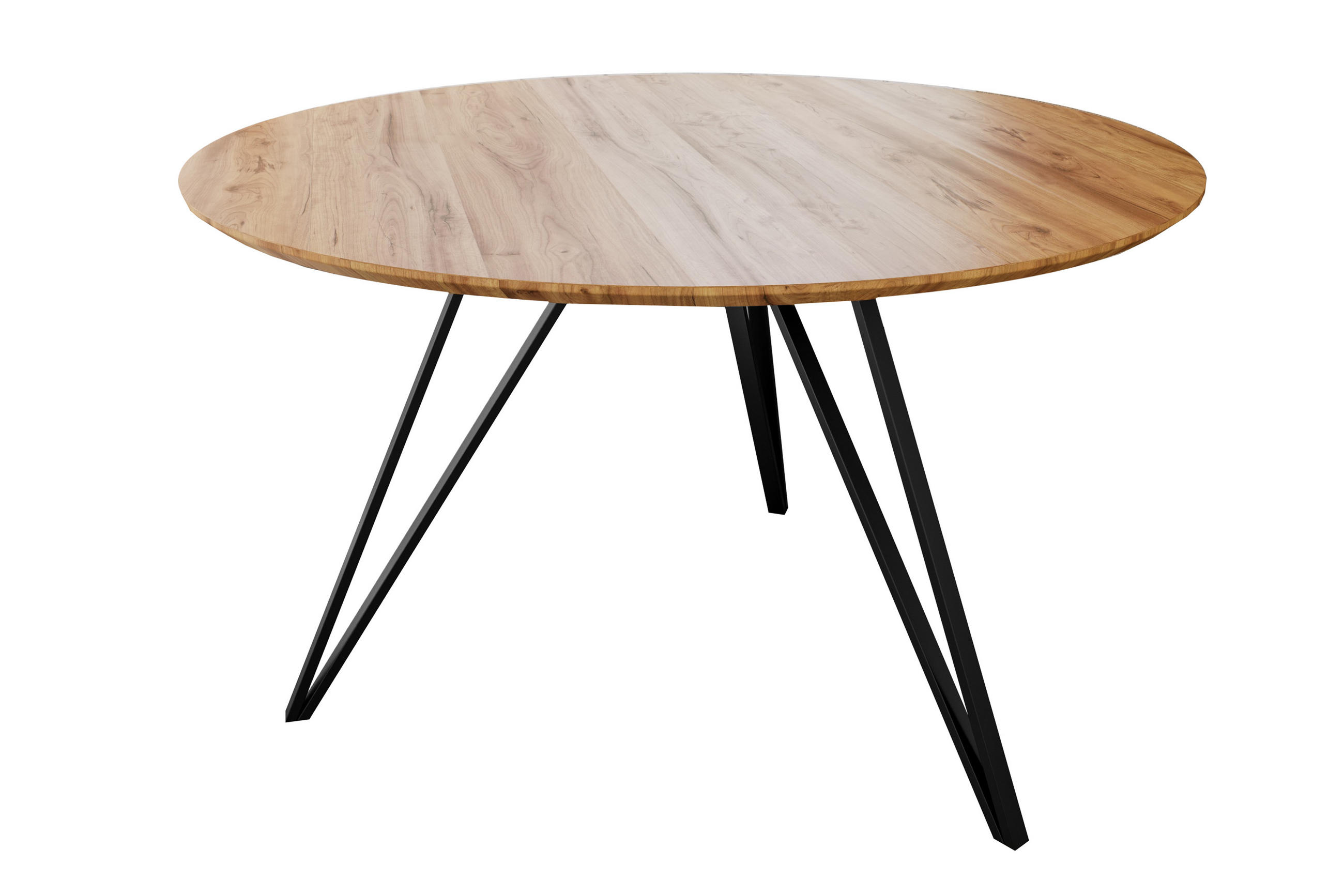 ESSTISCH DREAM - Eichefarben/Beige, Holz/Metall (100/100/77cm) - SAM