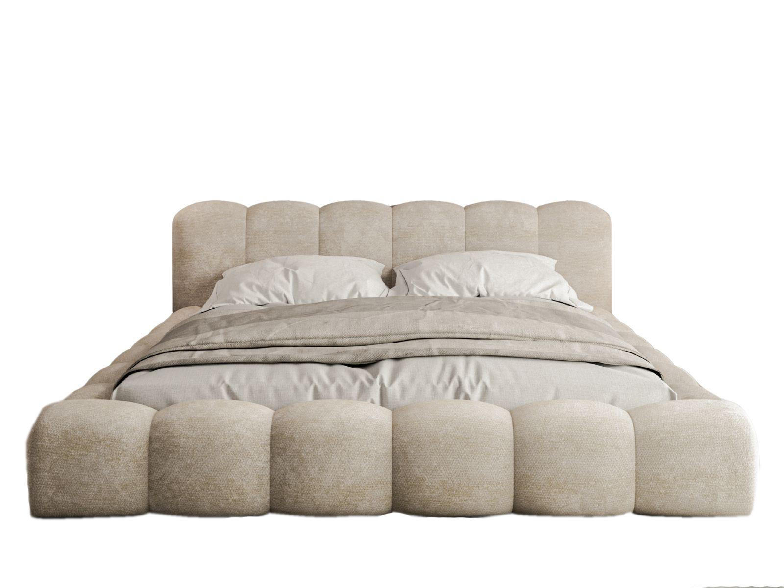 POLSTERBETT 140x200 ERMS Beige - Beige, Holzwerkstoff (140/200cm) - Compleo24