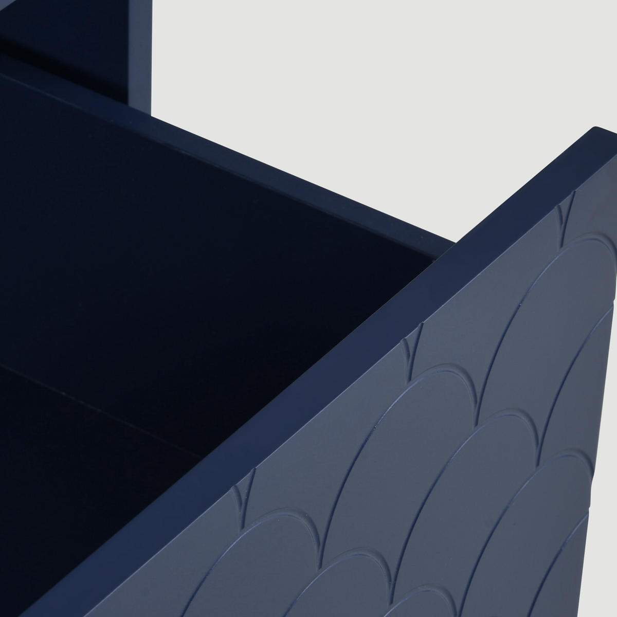 KOMMODE Blau 75/40/89 cm - Blau, Holzwerkstoff (40/89/75cm) - Urban Meuble