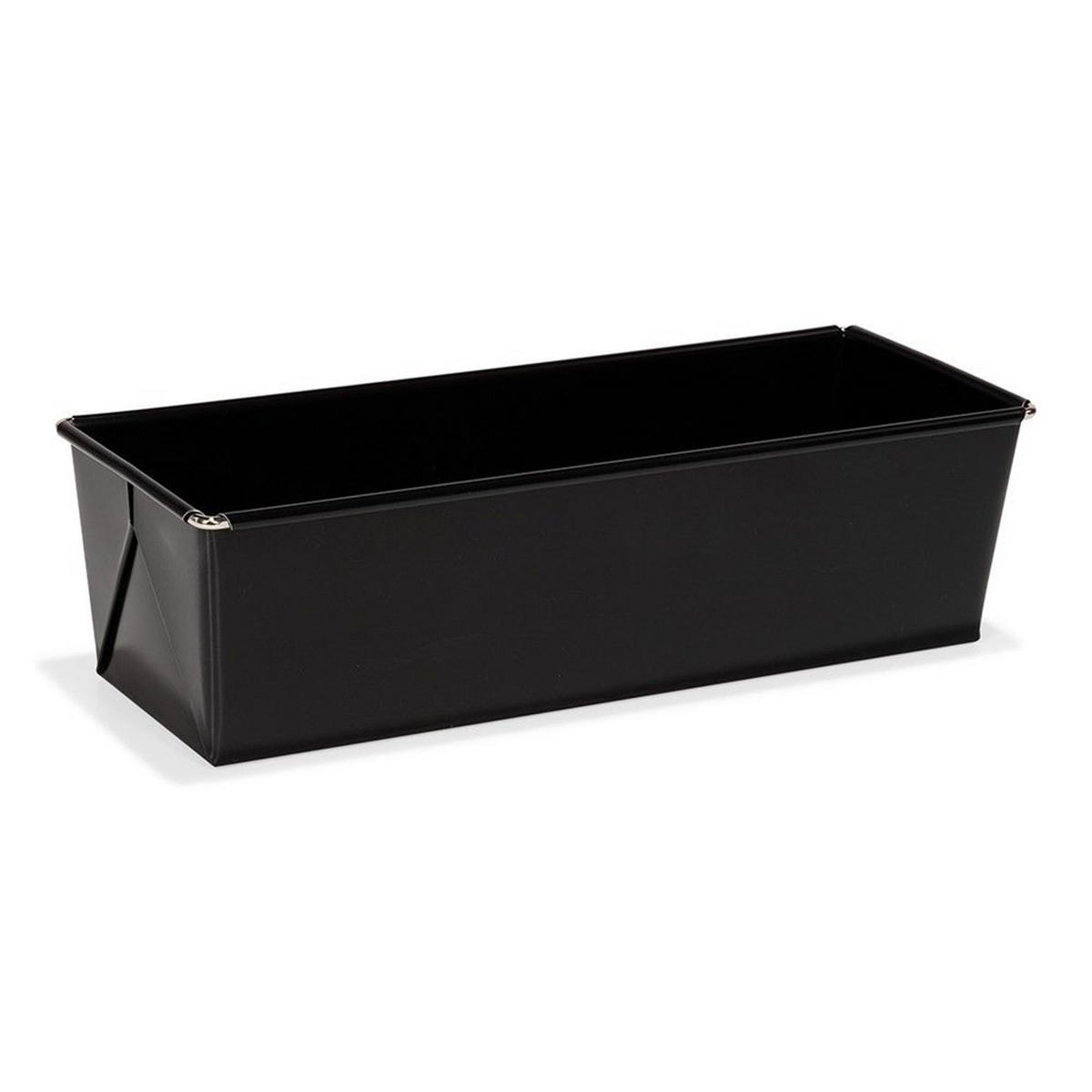 KASTENFORM Schwarz 30/12/8.5 cm P02847 - Schwarz, Metall (12/8.5/30cm) - Patisse 