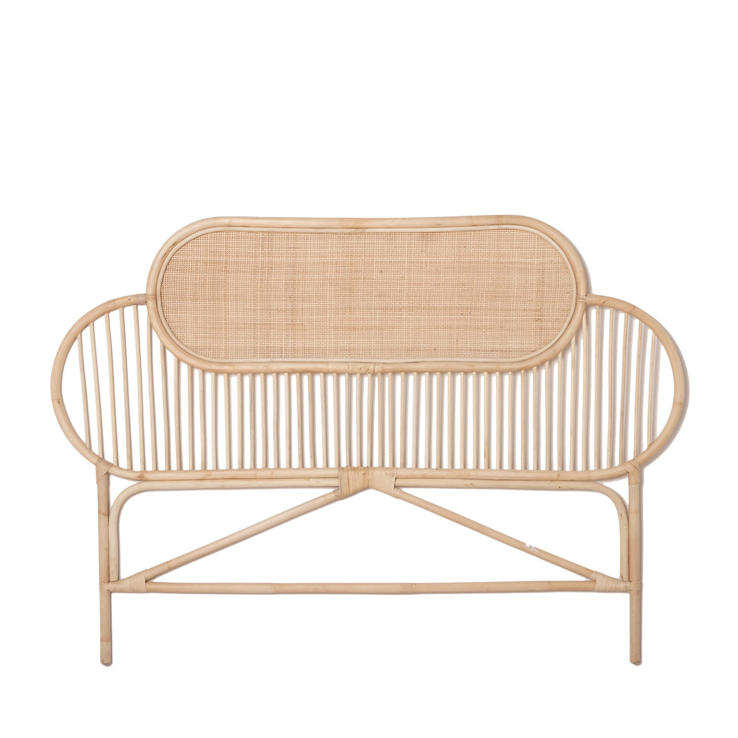 KOPFTEIL DOPPELTES Baro Natürlich 120 cm x 3 cm - Naturfarben, Naturmaterialien (120/170cm) - Klast Home