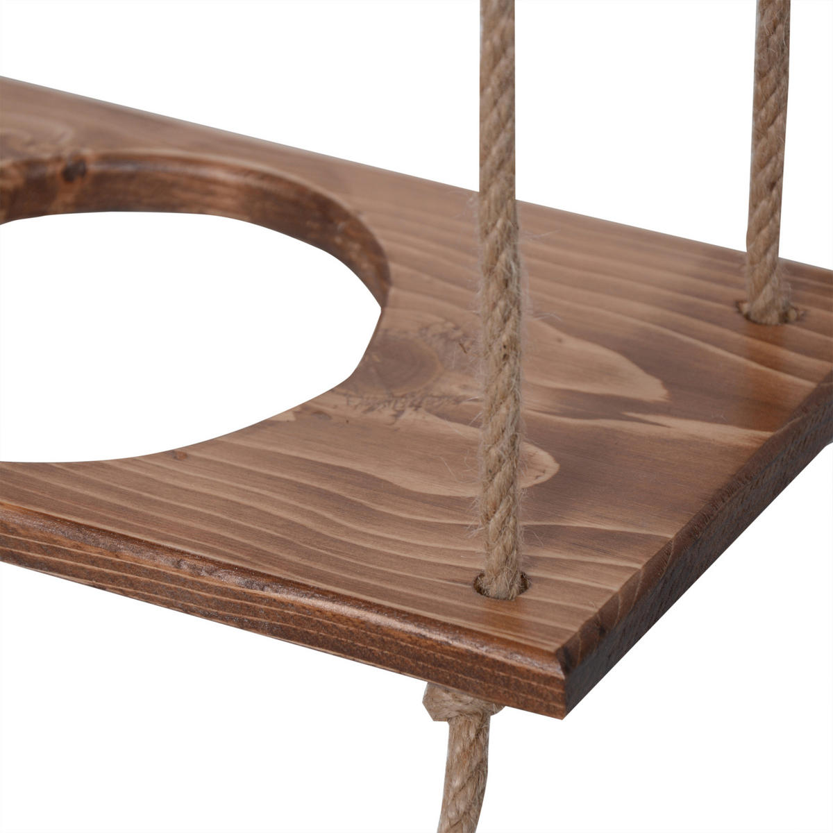 WANDREGAL Nakskov - Kieferfarben, Holz (90/105/17cm) - [en.casa]