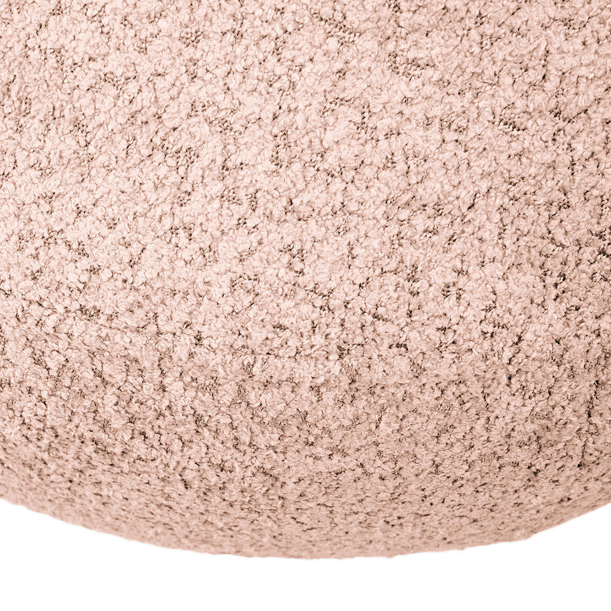 POLSTERHOCKER - Mauve/Schwarz, Kunststoff/Textil (59/45/59cm) - home24