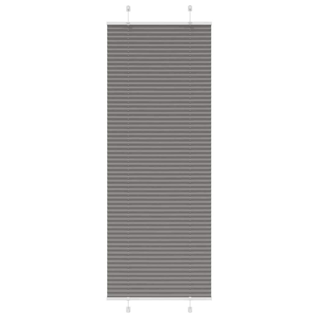 vidaXL Plissee Anthrazit 70x200 cm