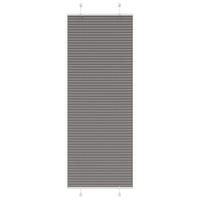 PLISSEE 70/200 cm Stoffbreite 69,4 cm aus Polyester Anthrazit - Anthrazit, Textil (70/200cm) - vidaXL