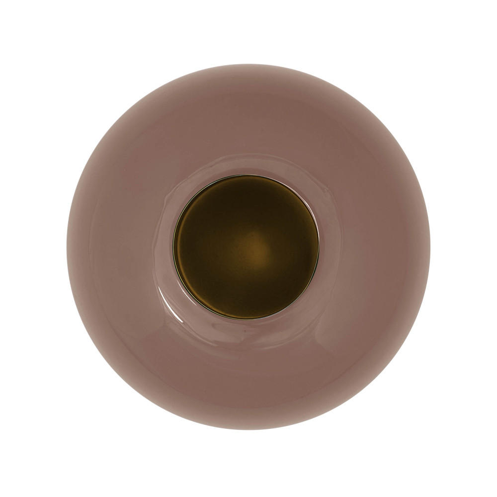 VASE Metal rost 23 cm - Rostfarben, Metall (23cm) - Pip Studio