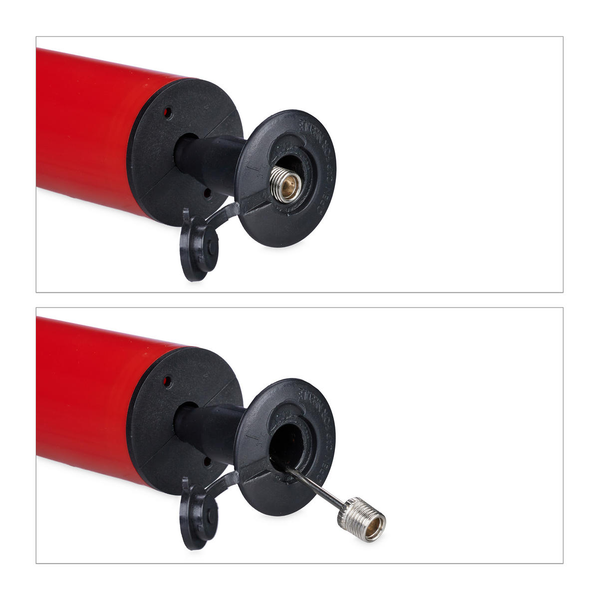 ROUNDNETSET - Schwarz, Kunststoff/Textil (93/93cm) - Relaxdays