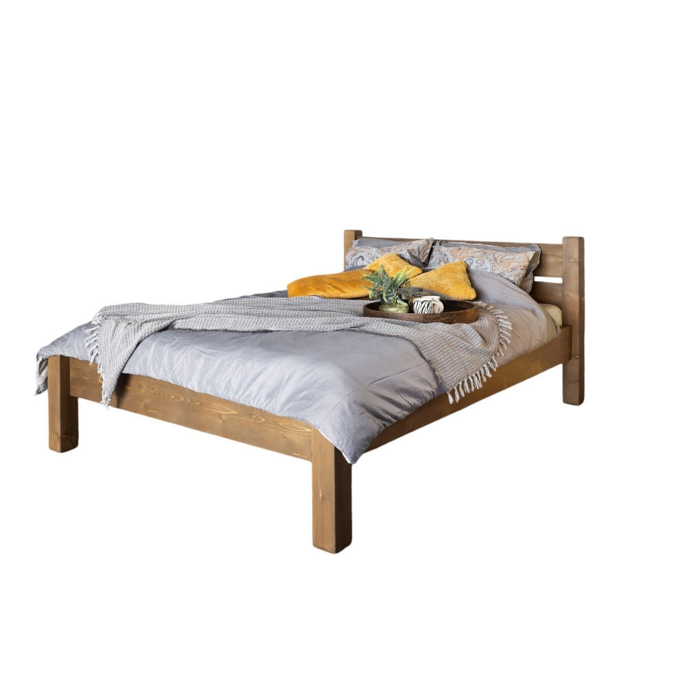 BETT 90x200 cm - Dunkelbraun, Holz (90/200cm) - MSL wooden furniture