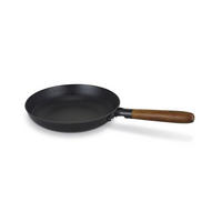 BRATPFANNE Mandala Gusseisen Ø 20 cm – keramische Antihaftbeschichtung - Schwarz, Keramik (1/21/5cm)