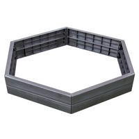 HOCHBEET-SYSTEM XL, 6 Paneele inkl. Verbinder - Braun, Kunststoff (145/25/145cm) - GARANTIA