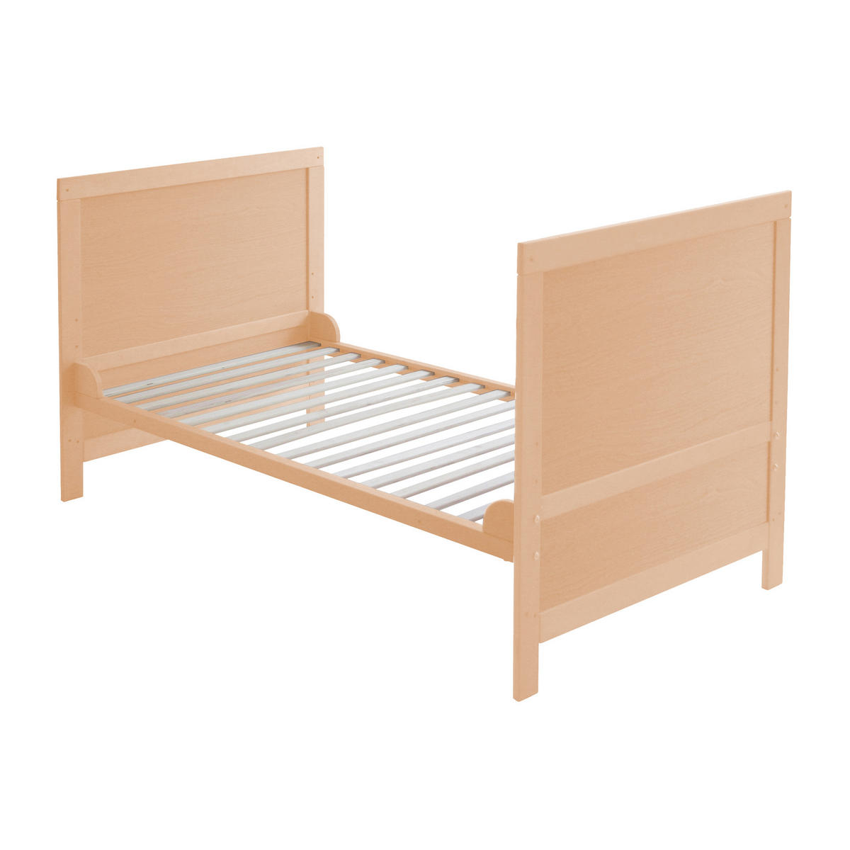 BABYBETT mit Umbauecken 70 x 140 cm - Naturfarben, Holzwerkstoff (70/140cm) - Roba
